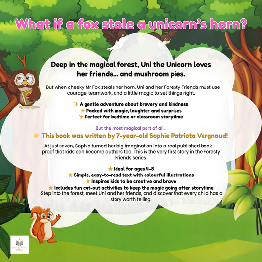 Foresty Friends™: The Unicorn Who Lost Her Horn